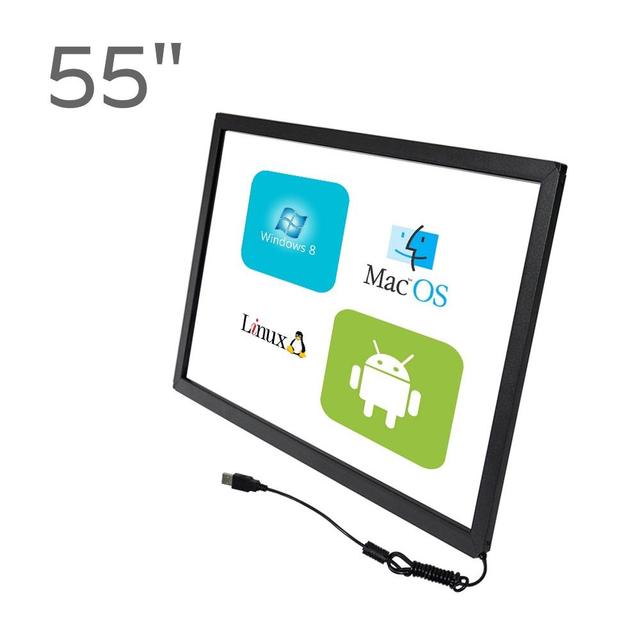 Touch TV Smart TV 55 Inch Ir USB Touch Screen Overlay Kit