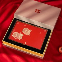 Accessoires pour la maison, la décoration intérieure et les ornements de bureau : Objets en laiton et bois massif, style chinois, forme rectangulaire, motif animalier
