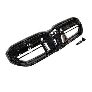 G60 nướng ABS bóng đen phía trước nướng M5 phong cách tự động phần cho BMW 5 loạt G60 G68 2024 + G60 wiht LED nướng - Product Image 4