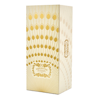 Nouvelle boîte cadeau en papier rigide écologique de luxe personnalisée, imprimée, avec couvercle magnétique, gaufrée, laminée mate, pour l'emballage du vin
