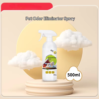 Spray Éliminateur d'Odeurs pour Animaux de Compagnie de Haute Qualité 500ml, Désodorisant Enzymatique Biologique, Éliminateur d'Odeurs d'Urine de Chien, Chat, Hamster, Désodorisant d'Intérieur