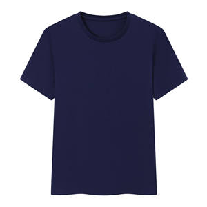 T-shirt YICHEN da <span class=keywords><strong>Uomo</strong></span> a <span class=keywords><strong>Maniche</strong></span> Corte 100% <span class=keywords><strong>Cotone</strong></span> Vestibilità Ampia Vendita all'Ingrosso con Logo Ricamato Tinta Unita Neutra Tessuto a Maglia da 180 Grammi - Product Image 5