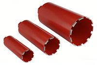 Foret diamanté professionnel à paroi mince pour béton, céramique, marbre, scie cloche murale durable adaptée à la perceuse à carottage