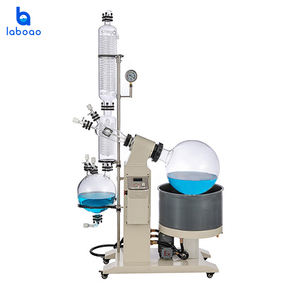 مبخر LABOAO 10L 20L 50L مقاوم للانفجار دوار زجاج بوروسيليكات رفع يدوي - Product Image 2