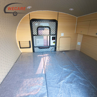 Wecare Mini Caravane Compacte Teardrop Certifiée CE, Remorque de Camping Légère pour Voyages de Fin de Semaine
