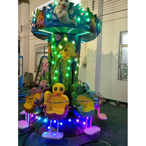 Manège miniature de haute qualité, modèle Octopus Prince, en acier et fibre de verre, pour intérieur et extérieur, centre commercial, parc d'attractions, prix d'usine - Product Image 6