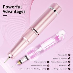 2025 Professional Electric Nail <b>Drill</b> File Cordless Portable 45000 RPM Rechargeable Nail <b>Drill</b> Machine - Product Image 5