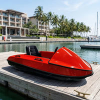 Mini Jet Ski Électrique Haute Vitesse avec Batterie au Lithium, Application Automatique, Matériau ABS, Vitesse Maximale de 60 km/h, Similaire à [produit similaire]