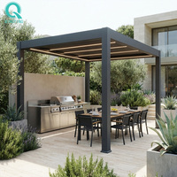 Pergola électrique QINGYING, pergola automatique pour jardin extérieur