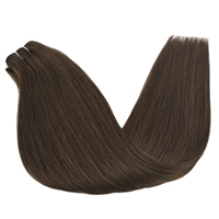 Offre Spéciale Extensions de Cheveux Indiens Remy 30 Pouces Trame Invisible Sans Couture 100% Cheveux Humains Double Drawn K.SWIGS Trame Plate