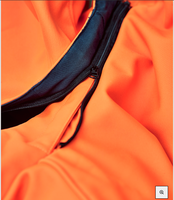 Veste réfléchissante haute visibilité pour homme, veste de sécurité pour travaux en extérieur et sécurité hivernale