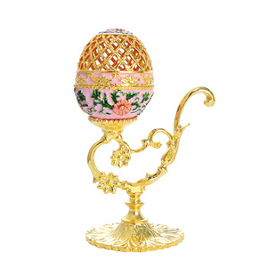 Phong cách đa dạng đính hộp vật liệu kim loại Hand Painted hộp đồ trang sức trong kho phụ kiện đẹp hộp - Product Image 1