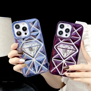 Funda para <span class=keywords><strong>iPhone</strong></span> 14 <span class=keywords><strong>Pro</strong></span> <span class=keywords><strong>Max</strong></span> <span class=keywords><strong>de</strong></span> Luxo, funda trasera transparente suave 15 13 12 <span class=keywords><strong>11</strong></span> XS <span class=keywords><strong>Max</strong></span> XR, funda trasera transparente <span class=keywords><strong>de</strong></span> silicona TPU, funda chapada - Product Image 2