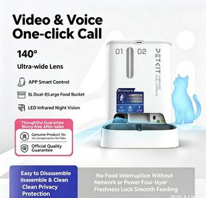 Comedero Inteligente para Mascotas Petkit SOLO, Dispensador Automático de Alimentos con Control de Porciones y Temporizador para Perros y Gatos, Control Remoto por Aplicación - Product Image 1