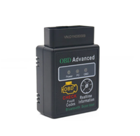Escáner V02H4 V1.5 ELM327 OBDII OBD2 Inalámbrico BT, Herramienta de Diagnóstico que Soporta 9 Protocolos Obd2