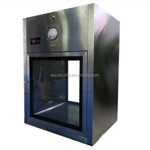 Caja de paso de ducha de aire de laboratorio Ac 220V/50Hz ventana de transferencia laminar dinámica de fábrica farmacéutica limpia estándar Gmp para <span class=keywords><strong>Bio</strong></span> - Product Image 4