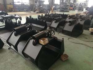 Hydraulische Wurzel schwa der Holz stamm greifer Schaufel befestigungen für Kompakt lader Farm Traktor Baumaschinen Kern pumpe - Product Image 6