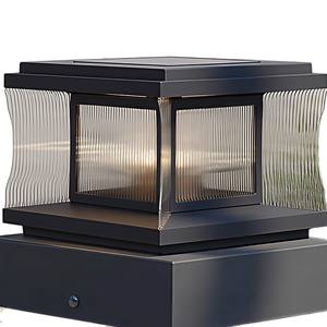 <b>Outdoor</b> Solar Pillar <b>Lamp</b> Modern Minimalist <b>Wall</b> Pillar <b>Lamp</b> Villa Door Garden <b>Lamp</b> New Chinese Pillar <b>Lamp</b> - Product Image 5