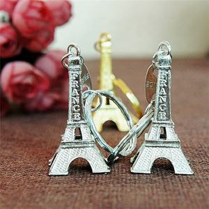 Portachiavi di Grande Successo di Alta Qualità con Torre Eiffel di Parigi, Altezza 5cm, Modello Creativo in Metallo come Regalo di Natale - Product Image 5