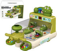Machine de flipper pour enfants, jeu de dentiste crocodile, jouets pour bébés pour l'apprentissage précoce, jeu de société pour résoudre les problèmes