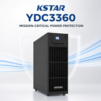 Kstar YDC3360 60KVA UPS Fonction parallèle Interrupteur de dérivation électronique statique, Mode de fonctionnement ECO, Régulation intelligente de la vitesse du ventilateur