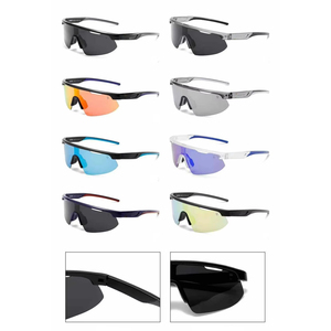 Thể thao Eyewear cho đi xe đạp với UV400 bảo vệ góc rộng Anti-Glare ống kính nửa rim khung-unisex - Product Image 1