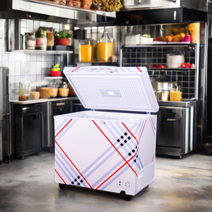 Refrigerador GCSOAR con Diseño de Rayas, Mini Nevera Portátil de 350L/175L, Control Electrónico, 12v/24v, Congelador Solar, Máquina de Hielo - Product Image 5