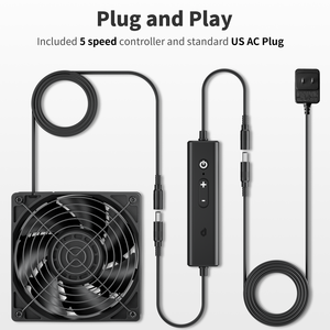 <span class=keywords><strong>UpHere</strong></span> Haute Qualité <span class=keywords><strong>120mm</strong></span> Ventilation Brushless DC FAN 12V Refroidissement 12038 Ventilateur - Product Image 2