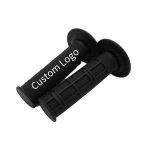 Poignée de moto personnalisée de haute qualité en alliage d'aluminium avec caoutchouc pour ATV Motocross - Product Image 1