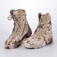 Chaussures de randonnée en plein air, bottes de combat spéciales d'été, bottes de camouflage, bottes de désert hautes, bottes tactiques Python