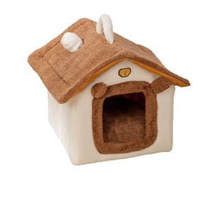 Cat <b>bed</b>, warm and enclosed in winter, providing a sense of security; extra-large cat house, thickened cat <b>bed</b>, house <b>nest</b>, dog - Product Image 3