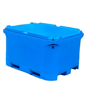 Contenitore Termico Riutilizzabile Resistente Rotostampato per Lavorazione e Trasporto di Frutti di Mare, Vasche Refrigerate Commerciali per Pesce - Product Image 1