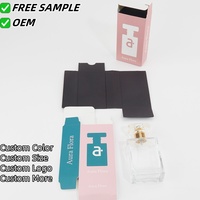 Boîte d'emballage personnalisée en carton pour petits cosmétiques, parfums, dentifrice de voyage et nettoyage de prothèses dentaires, vente en gros