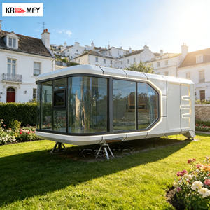 Hôtel de luxe en conteneurs d'acier, villa préfabriquée, capsule spatiale - Product Image 4