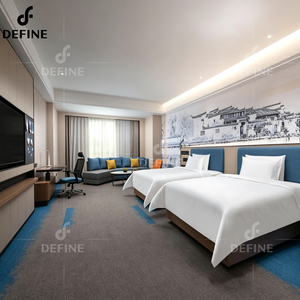 Ensembles de Chambres d'Hôtel Modernes 5 Étoiles, Suites Complètes Personnalisées pour Hôtels Hilton Novotel, Mobilier de Chambre d'Hôtel - Product Image 3