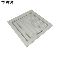 Rejilla neumática de aluminio con rejilla ajustable