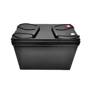 Caja de Batería de Plástico Sellada con Pegamento, Directo de Fábrica, 12V 180AH, Carcasa Industrial para Sistema Solar de Estación Base (384*194*255mm) - Product Image 1