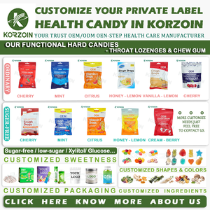 OEM PRIVATE LABEL Balas Duras de Menta Forte com Mentol, Sem Açúcar, Vitaminas Comestíveis e Vitamina C, Fabricantes Diretos, Pastilhas para Tosse - Product Image 4