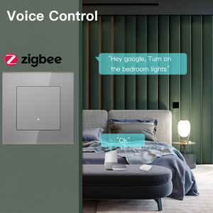 ABUK Quick Wiring Smart Home Tuya Electric Touch Light Zigbee Wifi Click Reset Button Wall Switches Interruptor Inteligente