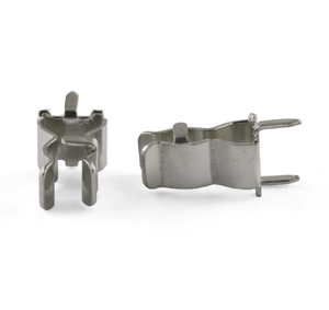 Clip portafusibili 5X20mm Clip portafusibili in ottone placcato ottone - Product Image 1