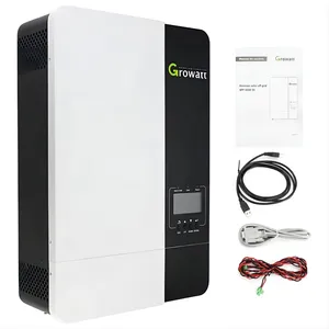 Growatt tinh khiết Sine Wave Inverter SPF 5000 ES Off Grid 5KW năng lượng mặt trời biến tần