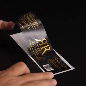 Etiquetas Adhesivas Decorativas de PVC con Diseño Personalizado al por Mayor, Logotipo Impermeable de Vinilo Brillante para Empaquetado - Product Image 5