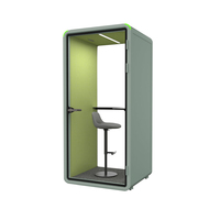 Cabine insonorisée modulaire, cabine de travail silencieuse, cabine de bureau, cabine téléphonique, petite cabine moderne, pavillon à isolation acoustique