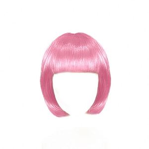 Perruque synthétique multicolore courte avec frange pour femme, idéale pour les fêtes et le cosplay - Product Image 5