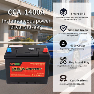 <span class=keywords><strong>Batterie</strong></span> de démarrage de voiture LiFePO4 12V 80Ah/100Ah CCA1400 avec BMS intégré <span class=keywords><strong>pour</strong></span> démarrage de moteur automobile, <span class=keywords><strong>bateau</strong></span>, yacht, pack en stock - Product Image 3