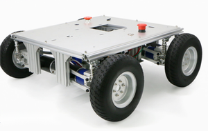แชสซีหุ่นยนต์ ROS แบบ Ackermann รุ่น R550 ขับเคลื่อน 4 ล้อ แบตเตอรี่ 24V รองรับการสร้างแผนที่ด้วย LiDAR ด้วยเทคโนโลยี SLAM และรองรับ Multi-ROS - Product Image 3