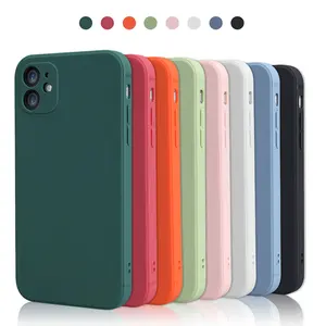 Coque de téléphone liquide pour Iphone 14 Plus, prix bas, étui en Silicone, personnalisé, coloré, pour Iphone 14 13 12