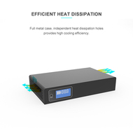 SKE Multiple Output Mini UPS 12V 10A 48V 52V 1.5A 5V/9V/12V 3A POE 24V1A 48V0.5A 64Wh DC UPS 120W dengan Baterai LiFePO4 20000MAH