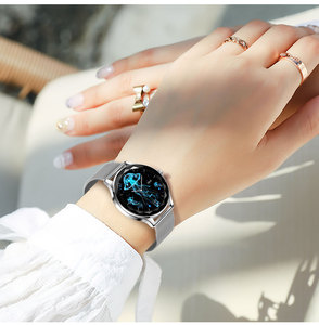 Montre connectée pour femmes, appel BT, écran AMOLED, moniteur de fréquence cardiaque, moniteur de tension artérielle, IP68, nouvelle tendance, design tendance, montre connectée pour femmes - Product Image 4