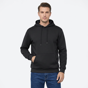 High Quality <b>Men</b> Streetwear Hoodie Custom Puff Print Hoodie Heavyweight 500GSM Fleece Cotton <b>Pullover</b> <b>Mens</b> - Product Image 1